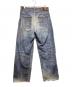 ZARA (ザラ) ウォッシュド加工プリントバギーフィットジーンズ インディゴ サイズ:40：9000円