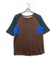 FINAL HOME（ファイナルホーム）の古着「ラグラン切替Tee」｜ブラウン