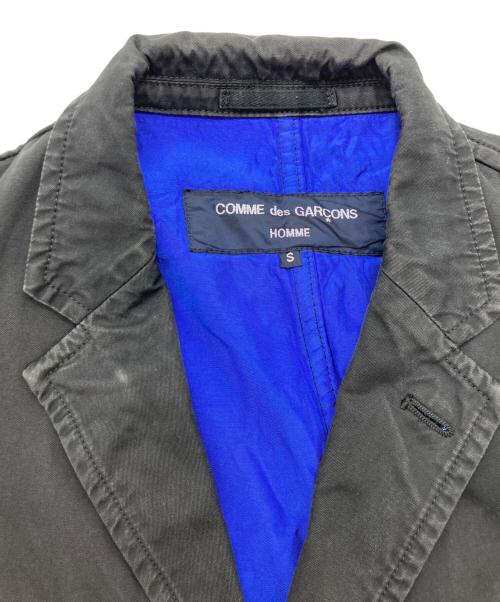 COMME des GARCONS HOMME（コムデギャルソン オム）COMME des GARCONS HOMME (コムデギャルソン オム) ジップポケット3Bジャケット ネイビー サイズ:Sの古着・服飾アイテム