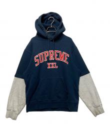 SUPREME（シュプリーム）の古着「XXL Hooded Sweatshirt」｜ネイビー