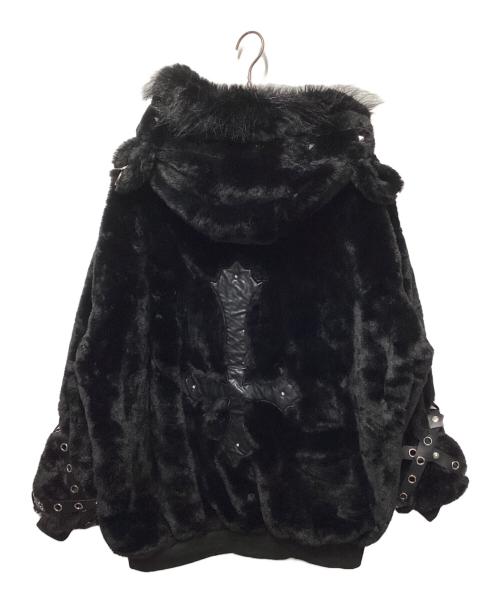 DimMoire（ディムモアール）DimMoire (ディムモアール) BABY SHEEPファーパーカーII ブラック サイズ:Freeの古着・服飾アイテム