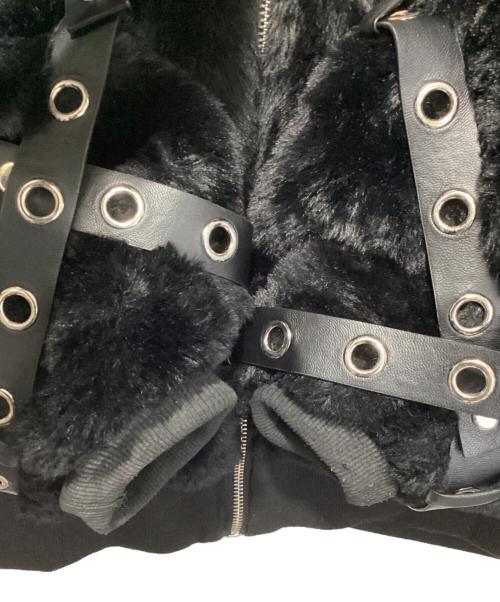 DimMoire（ディムモアール）DimMoire (ディムモアール) BABY SHEEPファーパーカーII ブラック サイズ:Freeの古着・服飾アイテム