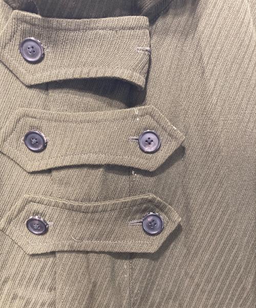 SHAREEF（シャリーフ）SHAREEF (シャリーフ) WOOL KERSEY OVER COAT カーキ サイズ:2の古着・服飾アイテム