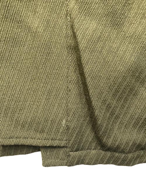 SHAREEF（シャリーフ）SHAREEF (シャリーフ) WOOL KERSEY OVER COAT カーキ サイズ:2の古着・服飾アイテム