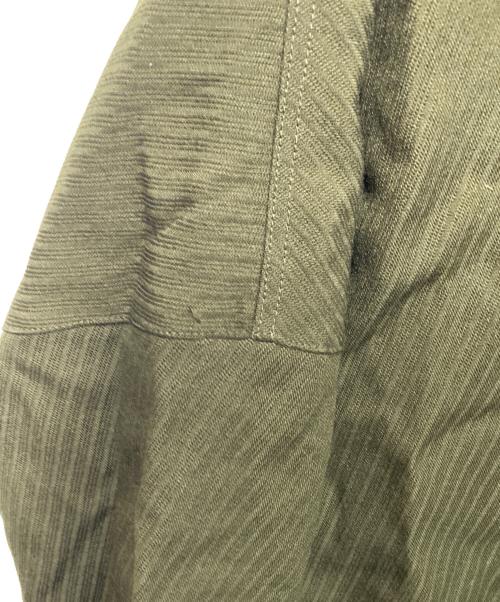 SHAREEF（シャリーフ）SHAREEF (シャリーフ) WOOL KERSEY OVER COAT カーキ サイズ:2の古着・服飾アイテム