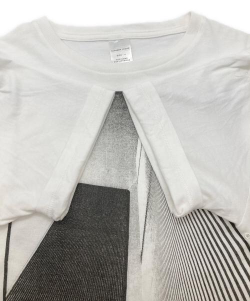 NUMBER (N)INE（ナンバーナイン）NUMBER (N)INE (ナンバーナイン) TWIN TOWER Tシャツ ホワイト サイズ:4の古着・服飾アイテム