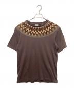 NUMBER (N)INEナンバーナイン）の古着「Tシャツ」｜ブラウン