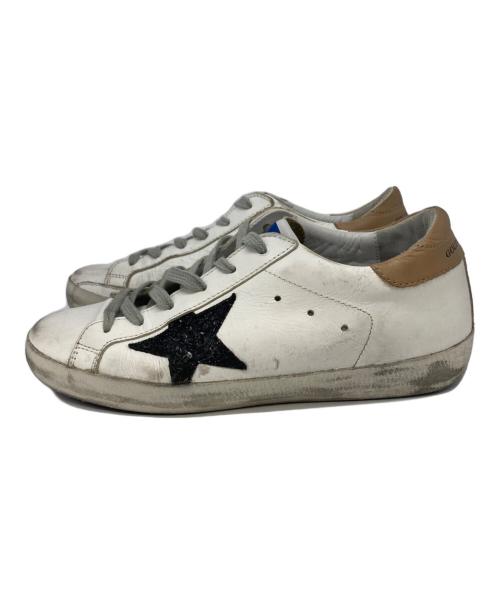 GOLDEN GOOSE（ゴールデングース）GOLDEN GOOSE (ゴールデングース) USED加工ローカットスニーカー アイボリー サイズ:37の古着・服飾アイテム