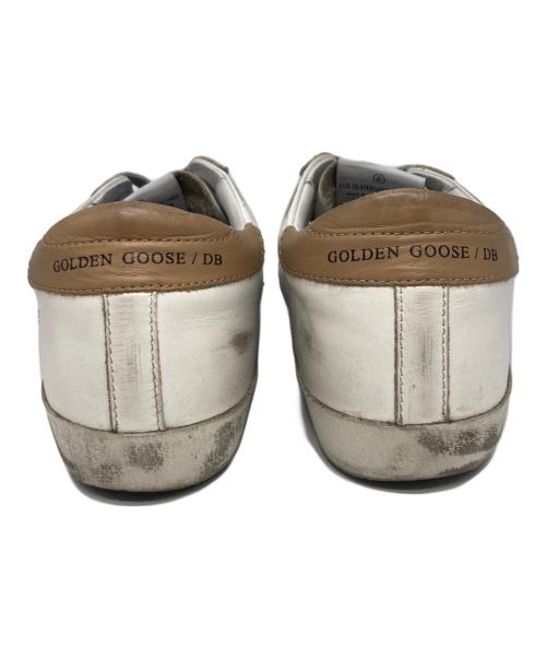 GOLDEN GOOSE（ゴールデングース）GOLDEN GOOSE (ゴールデングース) USED加工ローカットスニーカー アイボリー サイズ:37の古着・服飾アイテム