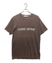 STONE ISLAND（ストーンアイランド）の古着「プリントTシャツ」｜ブラウン