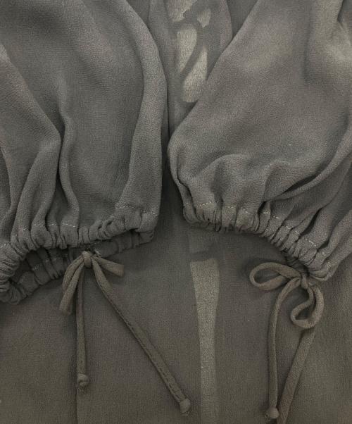 SHAINA MOTE（シャイナモート）SHAINA MOTE (シャイナモート) LILA TOP BLOUSE ブラック サイズ:Sの古着・服飾アイテム