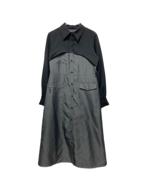 UNITED TOKYO（ユナイテッドトーキョー）UNITED TOKYO (ユナイテッドトーキョー) シャツワンピース グレー サイズ:2の古着・服飾アイテム