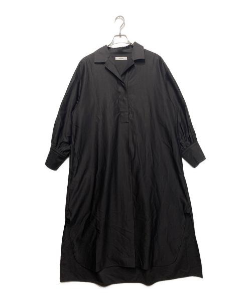 ebure（エブール）ebure (エブール) シャツワンピース ブラウン サイズ:36の古着・服飾アイテム