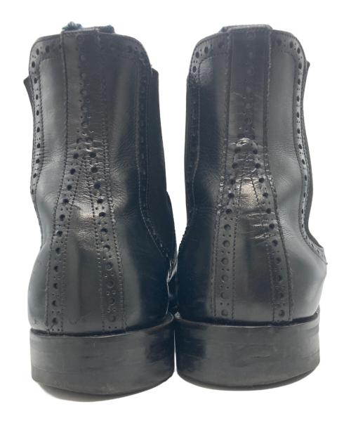 JOSEPH CHEANEY（ジョセフチーニー）JOSEPH CHEANEY (ジョセフチーニー) メダリオンサイドゴアブーツ ブラック サイズ:8 2/1の古着・服飾アイテム