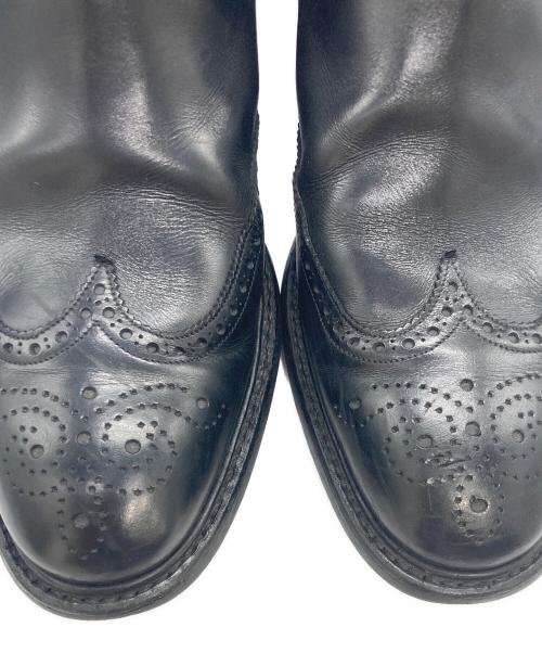 JOSEPH CHEANEY（ジョセフチーニー）JOSEPH CHEANEY (ジョセフチーニー) メダリオンサイドゴアブーツ ブラック サイズ:8 2/1の古着・服飾アイテム