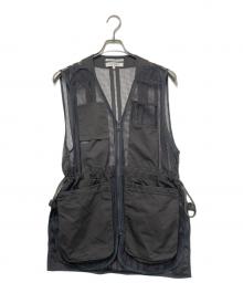 F/CE.（エフシーイー）の古着「ROPE MESH LONG VEST」｜グレー