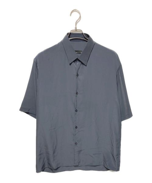 LAD MUSICIAN（ラッドミュージシャン）LAD MUSICIAN (ラッドミュージシャン) SHORT SLEEVE BIG SHIRT グレー サイズ:46の古着・服飾アイテム