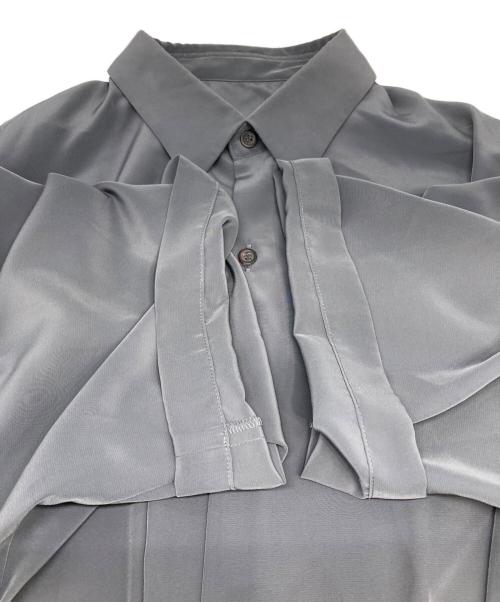 LAD MUSICIAN（ラッドミュージシャン）LAD MUSICIAN (ラッドミュージシャン) SHORT SLEEVE BIG SHIRT グレー サイズ:46の古着・服飾アイテム