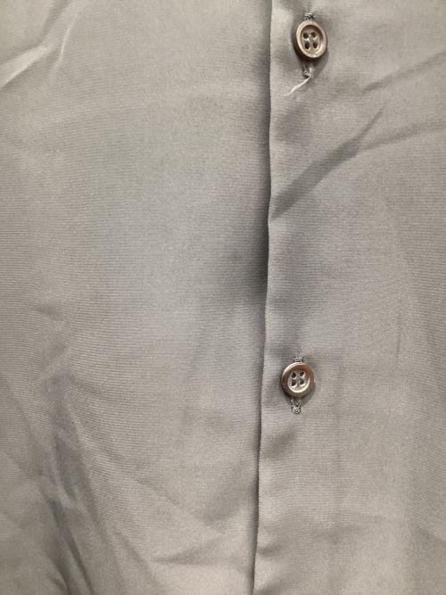 LAD MUSICIAN（ラッドミュージシャン）LAD MUSICIAN (ラッドミュージシャン) SHORT SLEEVE BIG SHIRT グレー サイズ:46の古着・服飾アイテム