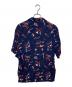 N.HOOLYWOOD (エヌ ハリウッド) DRESS SHIRT ネイビー×レッド サイズ:40：6000円