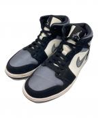 NIKEナイキ）の古着「NIKE AIR JORDAN 1 MID SE/エアジョーダン1ミッド」｜ブラック×ホワイト