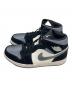 NIKE (ナイキ) NIKE AIR JORDAN 1 MID SE/エアジョーダン1ミッド ブラック×ホワイト サイズ:25.5：4500円