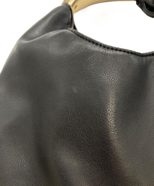 Le vernis（ル ベルニ）Le vernis (ル ベルニ) Sculpture bag ブラックの古着・服飾アイテム