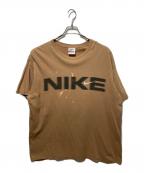 NIKEナイキ）の古着「90’S プリントTシャツ」｜ベージュ