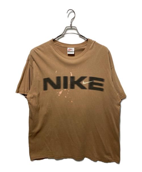 NIKE（ナイキ）NIKE (ナイキ) 90’S プリントTシャツ ベージュ サイズ:Ｌの古着・服飾アイテム