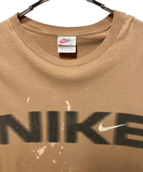 NIKE（ナイキ）NIKE (ナイキ) 90’S プリントTシャツ ベージュ サイズ:Ｌの古着・服飾アイテム