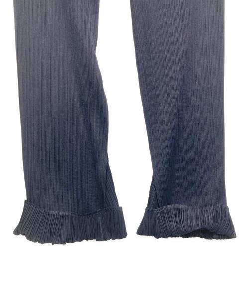 PLEATS PLEASE（プリーツプリーズ）PLEATS PLEASE (プリーツプリーズ) プリーツパンツ ブラック サイズ:5の古着・服飾アイテム