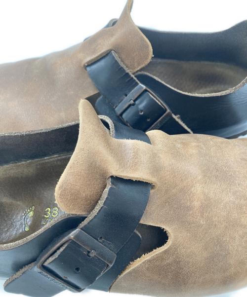 BIRKENSTOCK（ビルケンシュトック）BIRKENSTOCK (ビルケンシュトック) ロンドンBS ブラウン サイズ:38の古着・服飾アイテム
