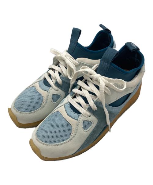 CLARKS（クラークス）CLARKS (クラークス) KITH (キス) コラボスニーカー ブルー サイズ:US 8 1/2 Mの古着・服飾アイテム