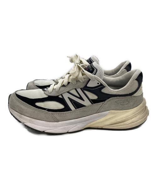 NEW BALANCE（ニューバランス）NEW BALANCE (ニューバランス) ローカットスニーカー アイボリー×グレー サイズ:8　2/1の古着・服飾アイテム