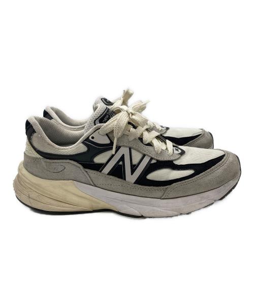 NEW BALANCE（ニューバランス）NEW BALANCE (ニューバランス) ローカットスニーカー アイボリー×グレー サイズ:8　2/1の古着・服飾アイテム