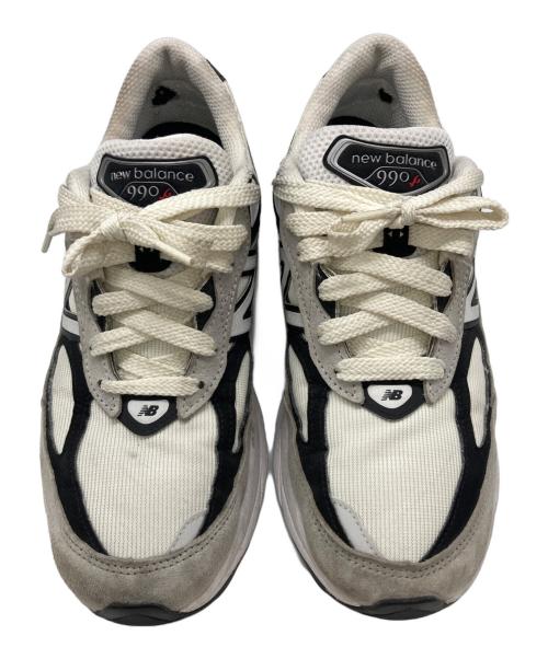 NEW BALANCE（ニューバランス）NEW BALANCE (ニューバランス) ローカットスニーカー アイボリー×グレー サイズ:8　2/1の古着・服飾アイテム