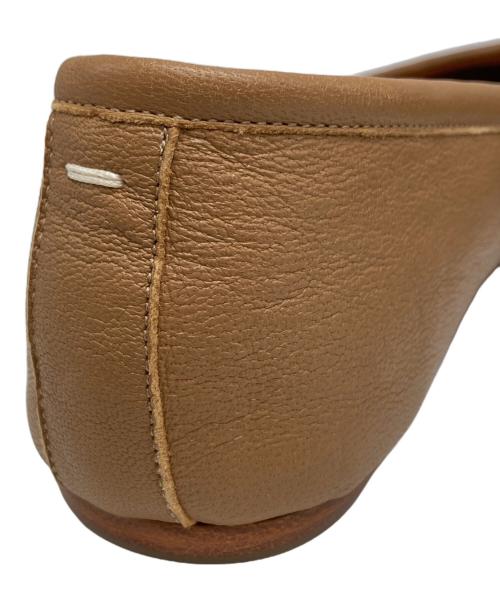 Martin Margiela22（マルタン・マルジェラ22）Martin Margiela22 (マルタン・マルジェラ22) タビフラットバレエシューズ ブラウン サイズ:39の古着・服飾アイテム