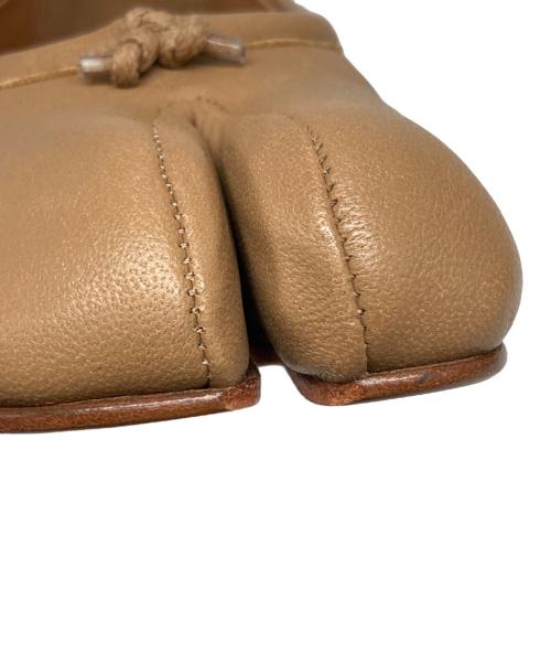 Martin Margiela22（マルタン・マルジェラ22）Martin Margiela22 (マルタン・マルジェラ22) タビフラットバレエシューズ ブラウン サイズ:39の古着・服飾アイテム