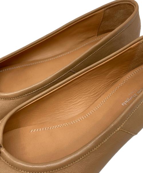 Martin Margiela22（マルタン・マルジェラ22）Martin Margiela22 (マルタン・マルジェラ22) タビフラットバレエシューズ ブラウン サイズ:39の古着・服飾アイテム