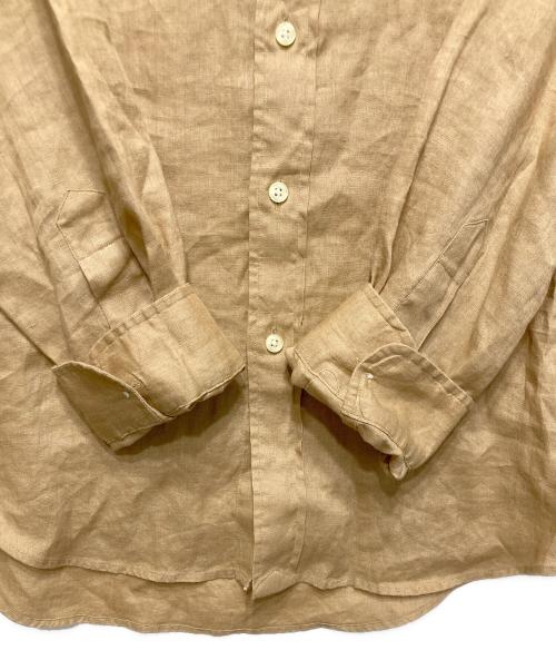 POLO RALPH LAUREN（ポロ・ラルフローレン）POLO RALPH LAUREN (ポロ・ラルフローレン) Plage (プラージュ) LINEN SPORT SHIRTS ベージュ サイズ:Ｍの古着・服飾アイテム