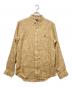POLO RALPH LAUREN（ポロ・ラルフローレン）の古着「LINEN SPORT SHIRTS」｜ベージュ