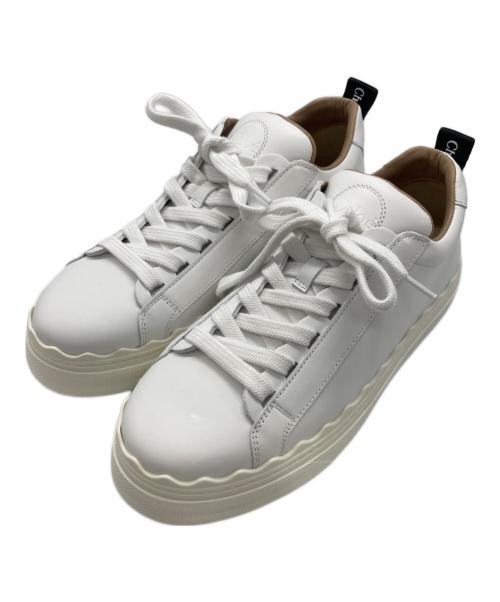 Chloe（クロエ）Chloe (クロエ) ローレンスニーカー ホワイト サイズ:36の古着・服飾アイテム