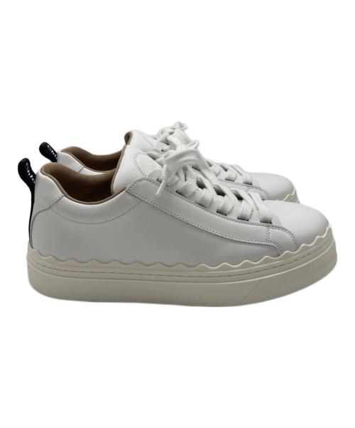 Chloe（クロエ）Chloe (クロエ) ローレンスニーカー ホワイト サイズ:36の古着・服飾アイテム