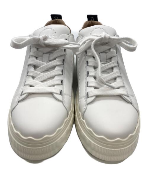 Chloe（クロエ）Chloe (クロエ) ローレンスニーカー ホワイト サイズ:36の古着・服飾アイテム