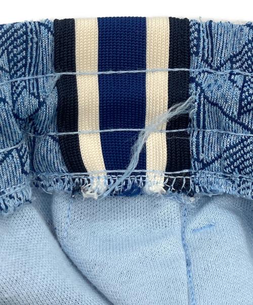 LACOSTE（ラコステ）LACOSTE (ラコステ) モノグラムジャガードトラックパンツ ブルー サイズ:XLの古着・服飾アイテム