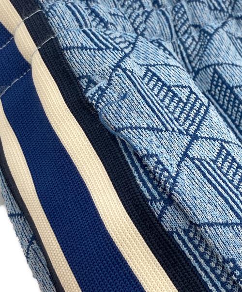 LACOSTE（ラコステ）LACOSTE (ラコステ) モノグラムジャガードトラックパンツ ブルー サイズ:XLの古着・服飾アイテム