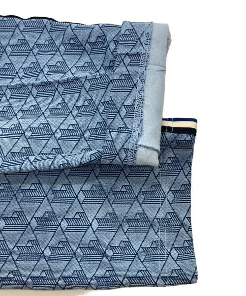 LACOSTE（ラコステ）LACOSTE (ラコステ) モノグラムジャガードトラックパンツ ブルー サイズ:XLの古着・服飾アイテム