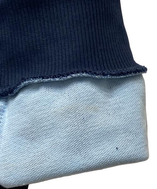 LACOSTE（ラコステ）LACOSTE (ラコステ) モノグラムジャガードトラックジャケット ブルー サイズ:Lの古着・服飾アイテム