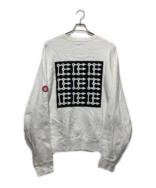 C.E（シーイー）C.E (シーイー) DEGRADATION CREW NECK ホワイト サイズ:XLの古着・服飾アイテム