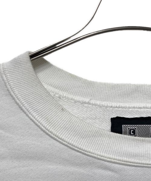 C.E（シーイー）C.E (シーイー) DEGRADATION CREW NECK ホワイト サイズ:XLの古着・服飾アイテム